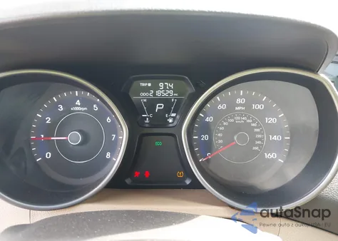 2012 Hyundai Elantra Gls из США, поврежденный, VIN 5NPDH4AE8CH137898